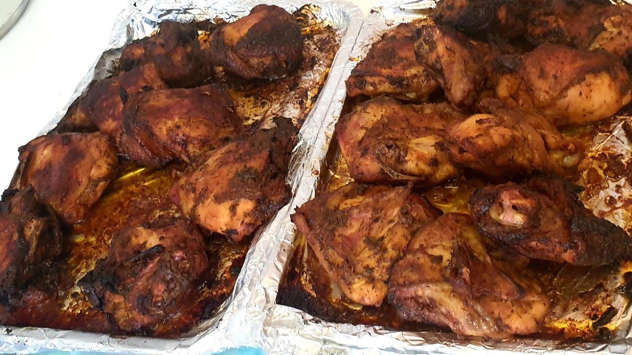 Yummy oven baked chicken || Tinudelight Recipe - YouTube