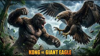 `kong vs giant eagle the epic battle between two mighty giants` Giant Vs Giant Eagle