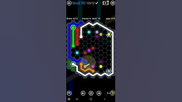 How To Solve Flow Free Hexes Variety Pack Level 90 Board Walk Through Solution Walkthrough