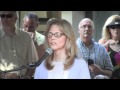 Lindsay Wagner speaking at her  Star induction on the PS Walk of Fame.wmv