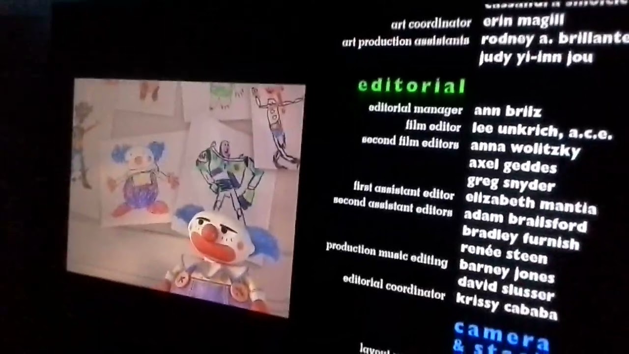 Toy Story 3 End Credits BBC One