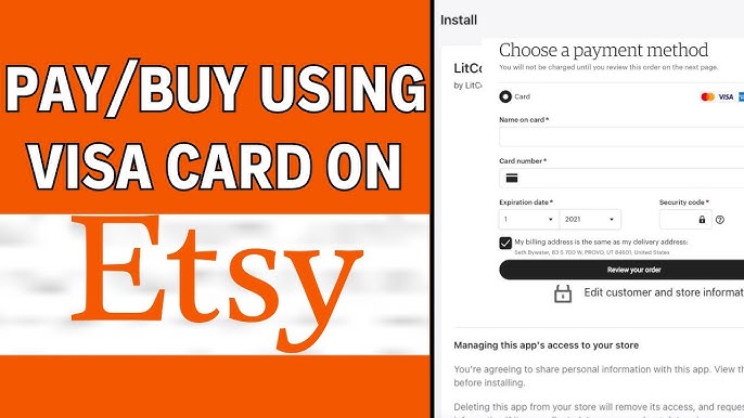 Etsy accepte-t-il les cartes-cadeaux Visa ? Guide complet.