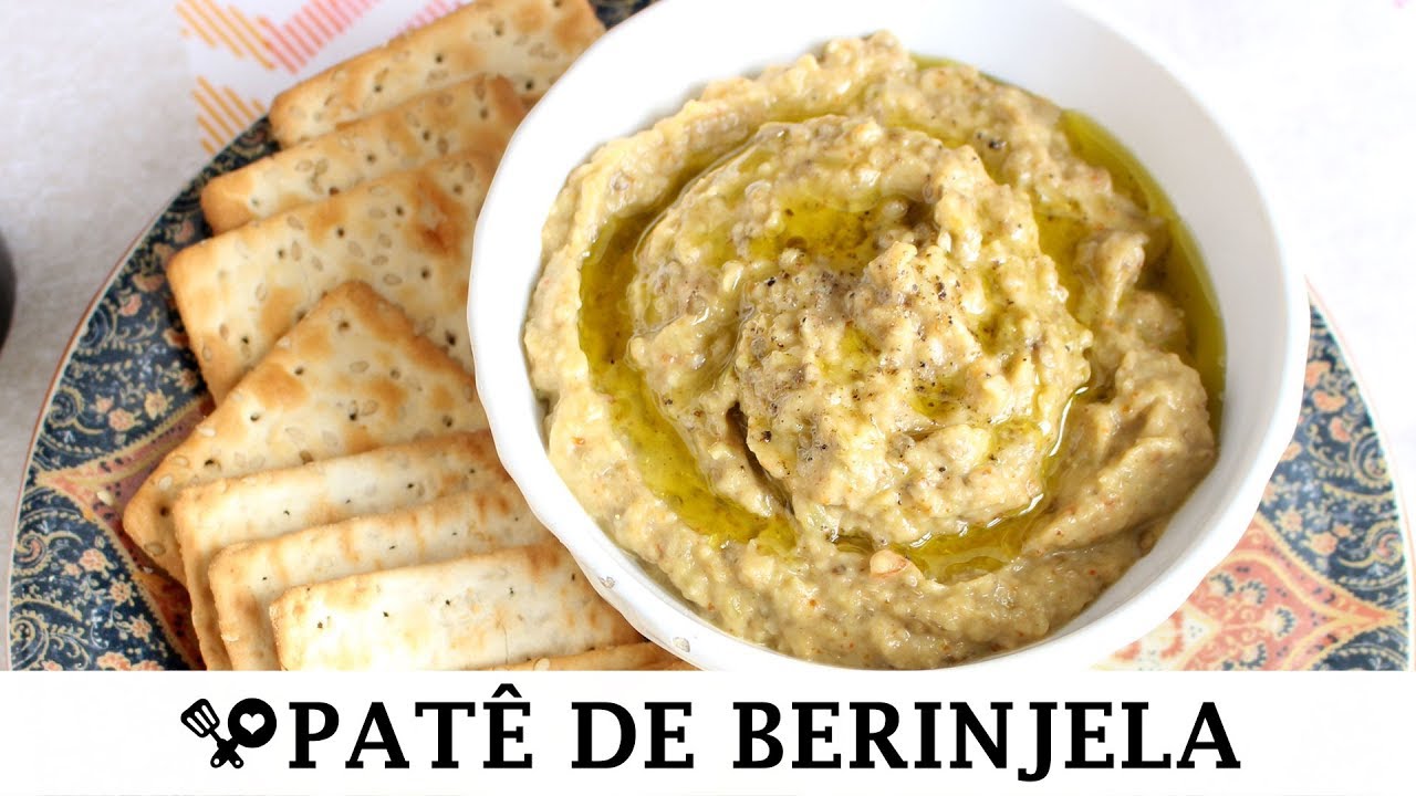 Patê De Berinjela Ou Babaganouch Adaptado Receitas Que Amo