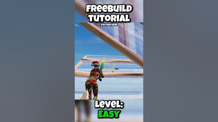 Freebuild Tutorial | Level Easy