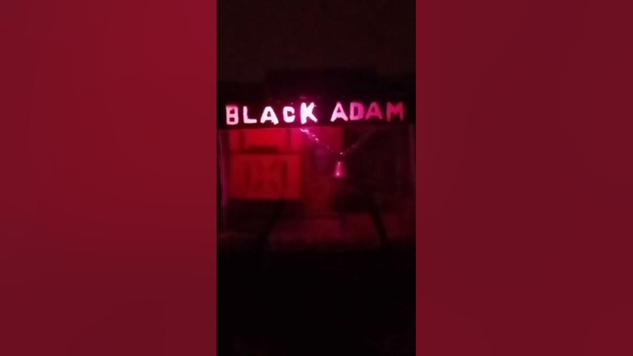 Black adam miniature name board youtube