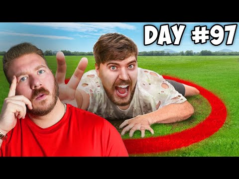 Millionaire reacts to Mrbeast 'Survive 100 Days In Circle, Win $500,000'