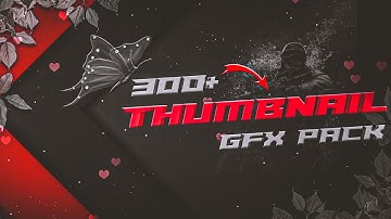 300+ Thumbnail GFX Pack For Free | Pubg Thumbnail GFX Pack