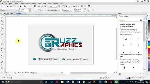 How To Print Double Sided Business Cards In CorelDraw X7 X8 mp4
