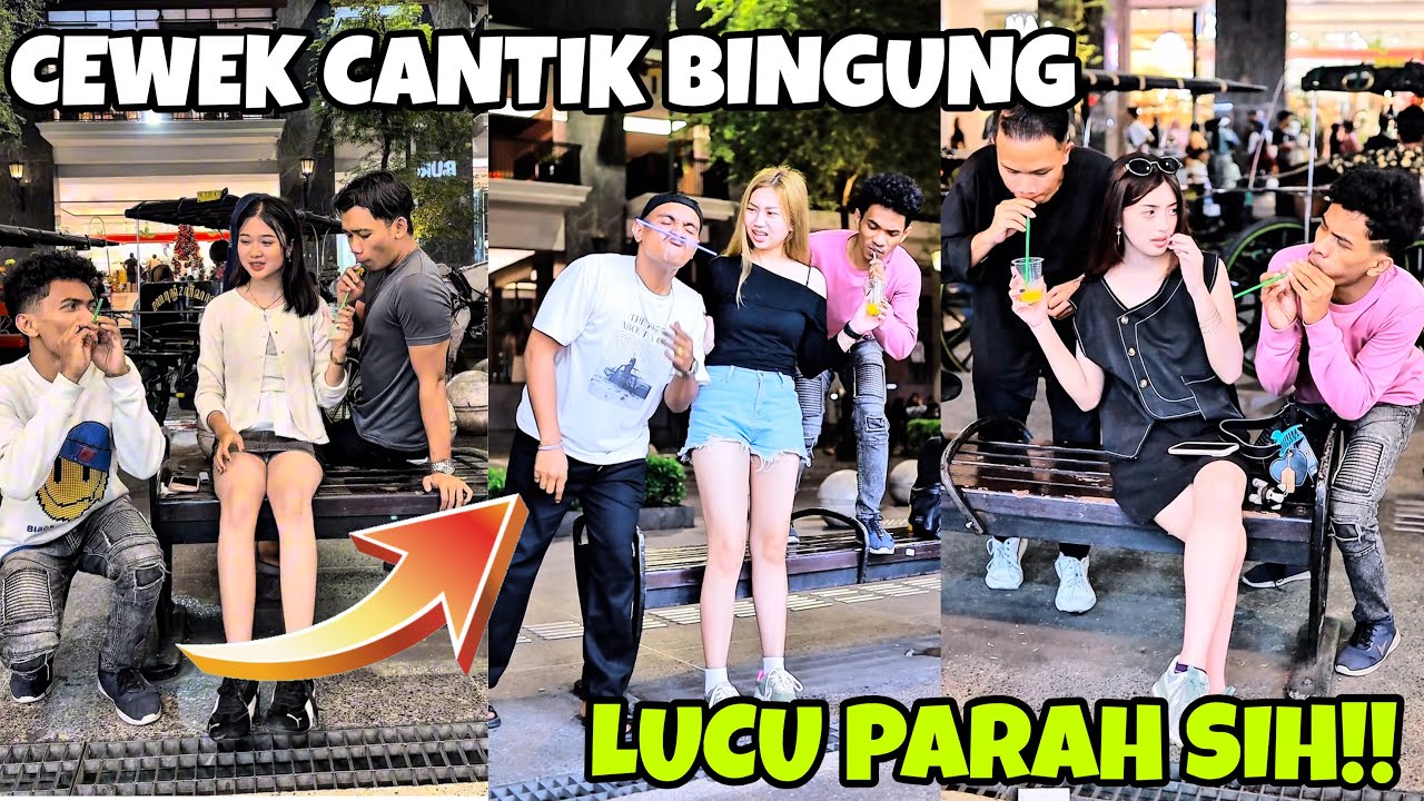 CEWEK CANTIK BINGUNG CARI MINUMAN NYA🤣 