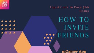 How to invite friends an earn money in mGamer App ? screenshot 3