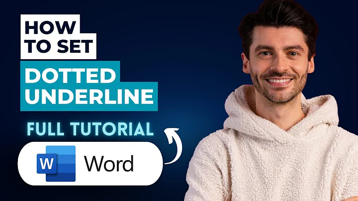 How to Set Dotted Underline in Microsoft Word Document [2025 Guide]