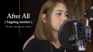 Ikaw Lang at Ako(After All Tagalog) Harmonica Band ft. Monica Bianca | Cover by Miho San Andres