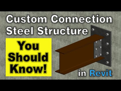 custom-steel-connection-in-revit-|-steel-structure-connection-in-revit-2020