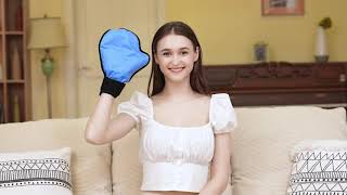 Hand Cold Hot Ice Pack Wrap Gel Gloves For Chemotherapy
