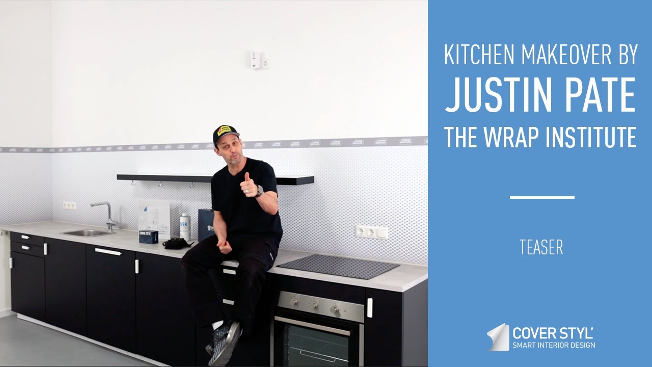 Before & After: A Kitchen Makeover with Wrap my Kitchen