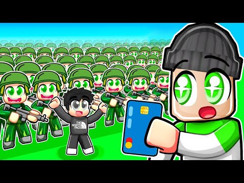 Dépenser 100,000€ pour la PLUS GRANDE Armée de Roblox