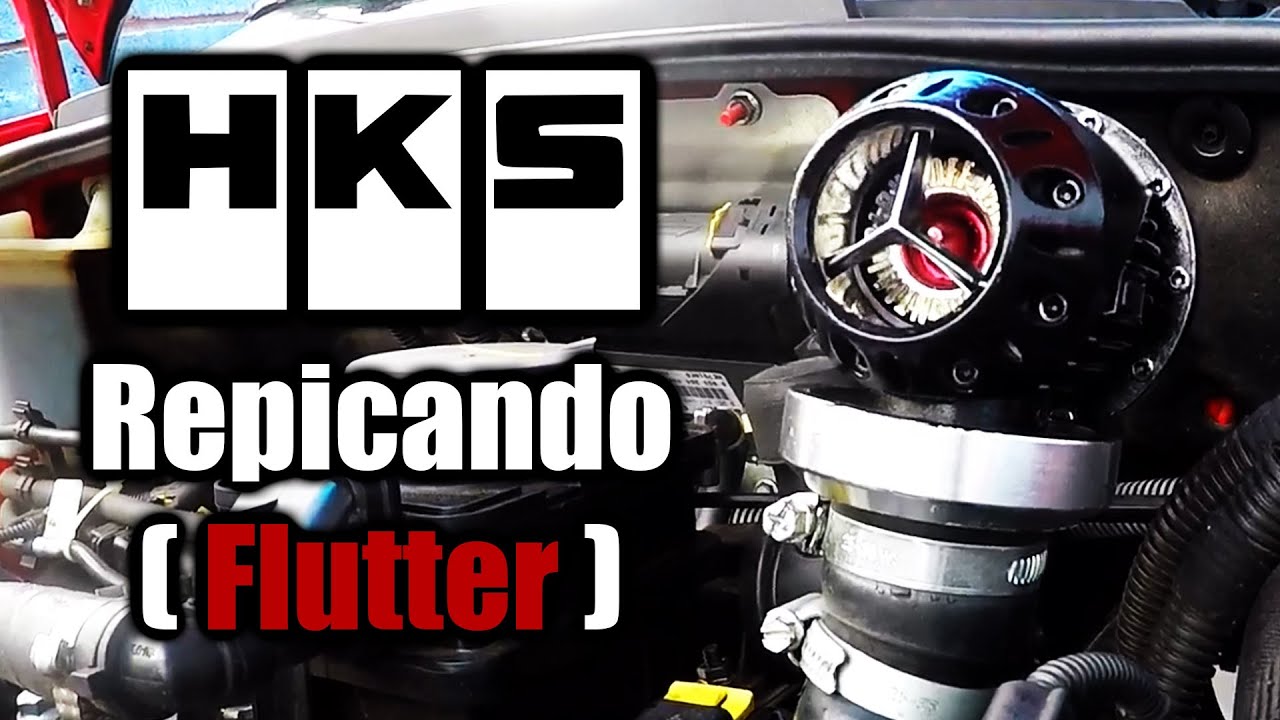 Válvula HKS Repicando Flutter Motor TJET - YouTube
