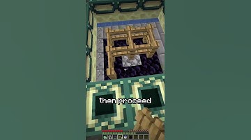 How to Duplicate a Dragon Egg in Minecraft🥚#shorts