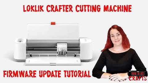 How to update Firmware on LOKLiK Crafter