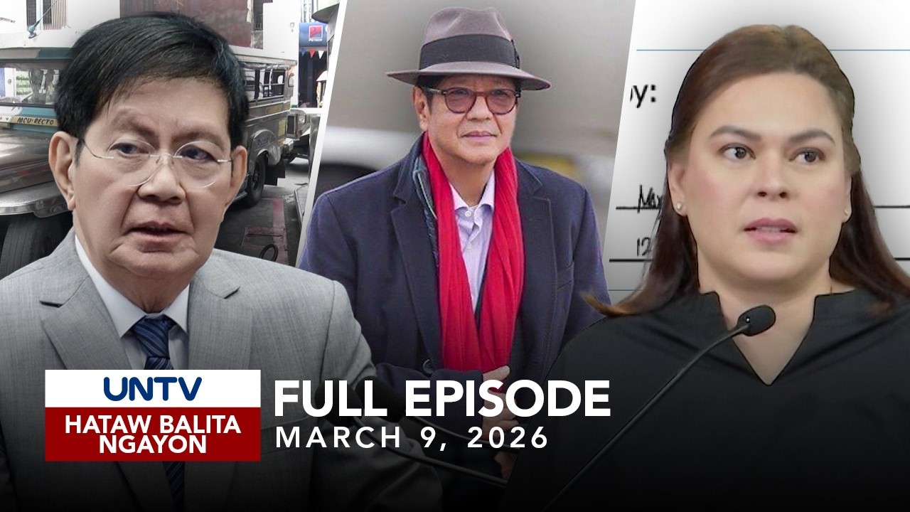 UNTV: Hataw Balita Ngayon | March 9, 2026