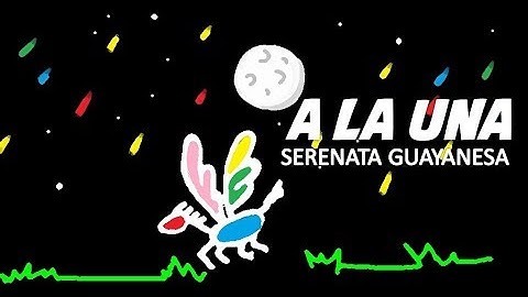 Serenata Guayanesa "A la una" de Aquiles Nazoa (Paint :D)