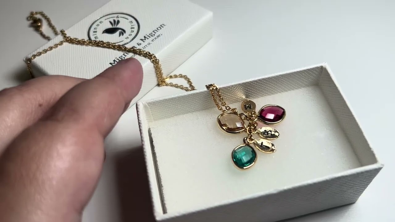 Mignon and Mignon Personalized Birthstone Necklace for Women || Product Review