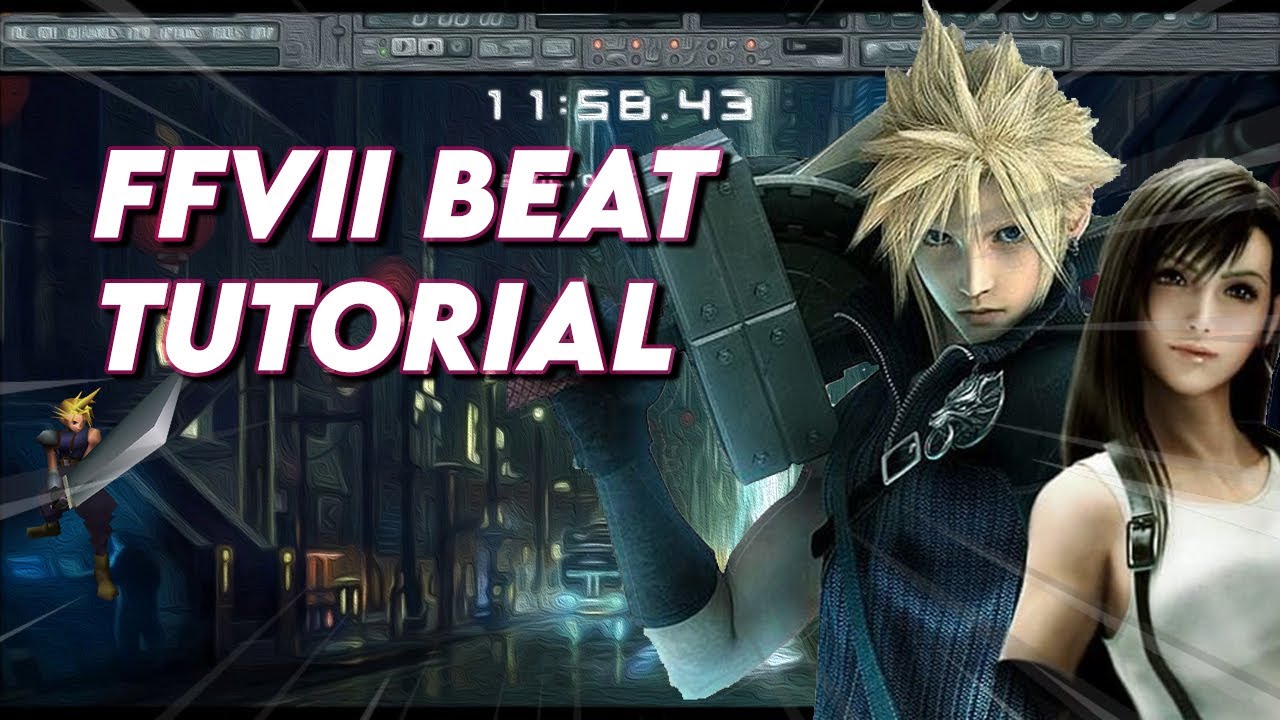 Final Fantasy VII Rap Beat Tutorial (Easy Sampling)