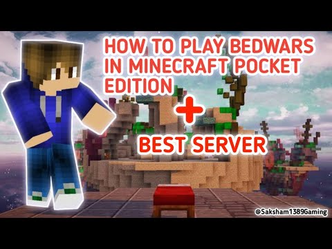 🤩How to Play Bedwars in Minecraft PE + Best Server to Join!🛏️⚔️ - YouTube