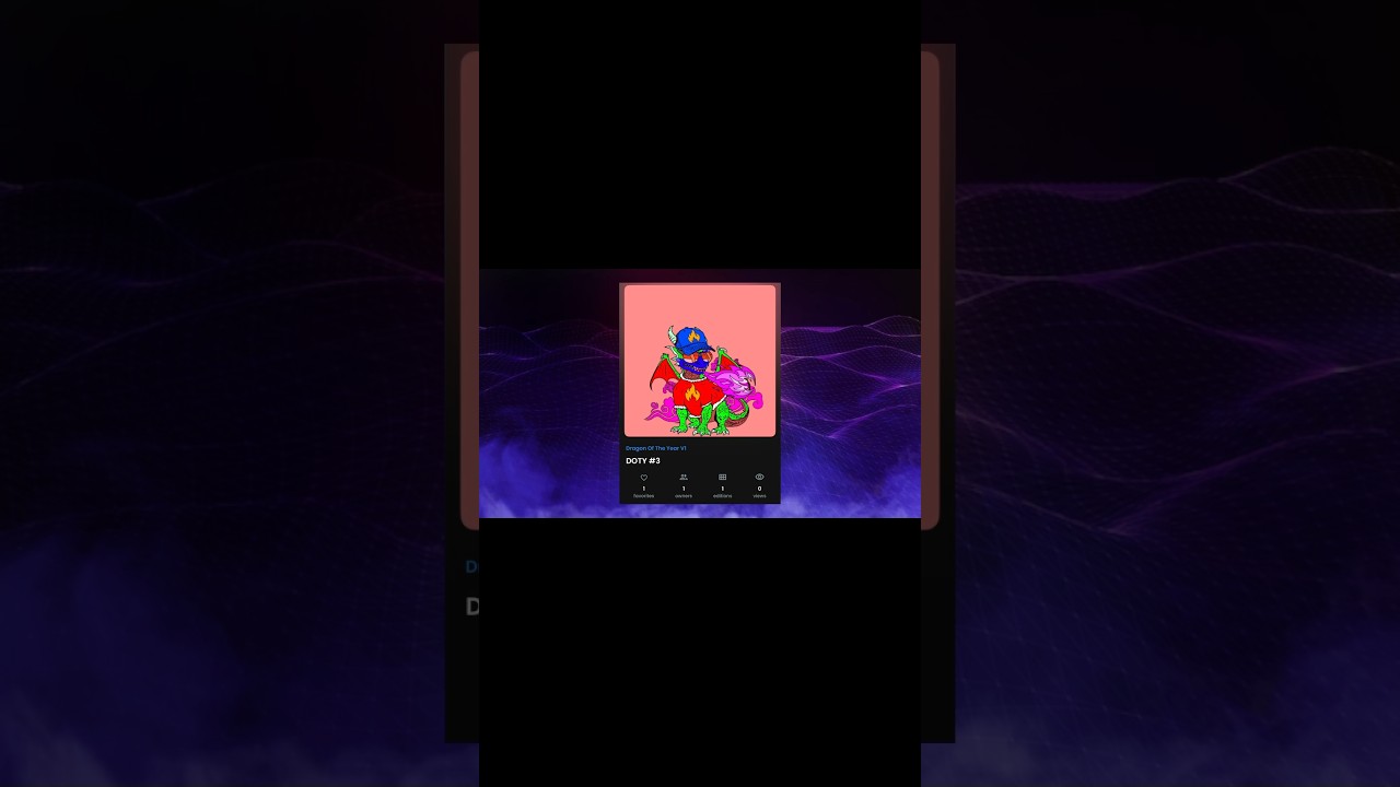 OpenSea: Dragon Of The Year 