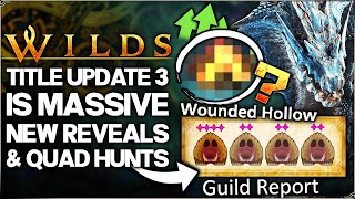 Monster Hunter Wilds - MORE Title Update 3 Reveals - New Alpha Quad Hunts, Lagiacrus Update & More!