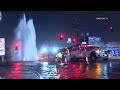 Broken Fire Hydrant Sends Water Gushing For Hours