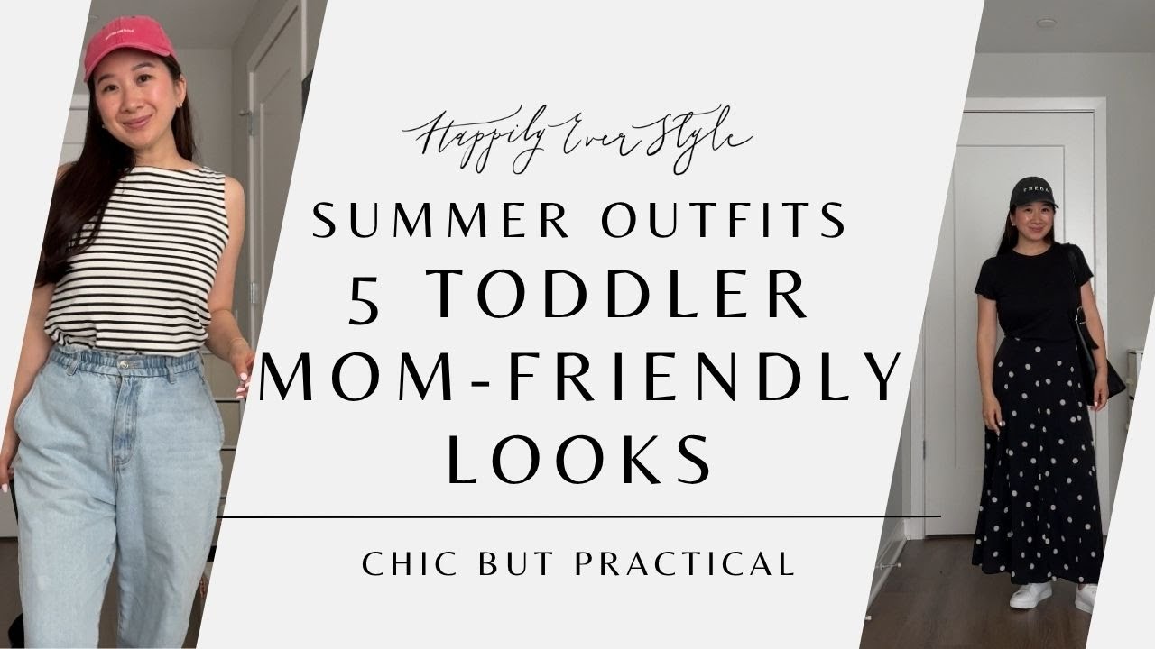 5 Summer Outfit Ideas for Moms | Comfortable, Chic & Easy to Style