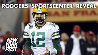 Aaron Rodgers breaks Packers silence on ‘SportsCenter’: ‘It’s about culture’ | New York Post