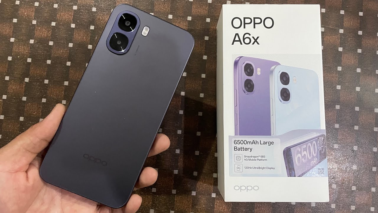 Big Battery 🔋OppO A6x Series Unboxing 
