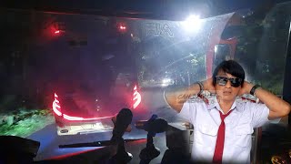 Mr Gaplex sampai geleng kepala`kualahan di asapin Bus ini dijln sempit`tanjakan