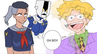 Jojo Memes And Comic Dubs If You Laugh Restart The Video Hard Best Jojokes