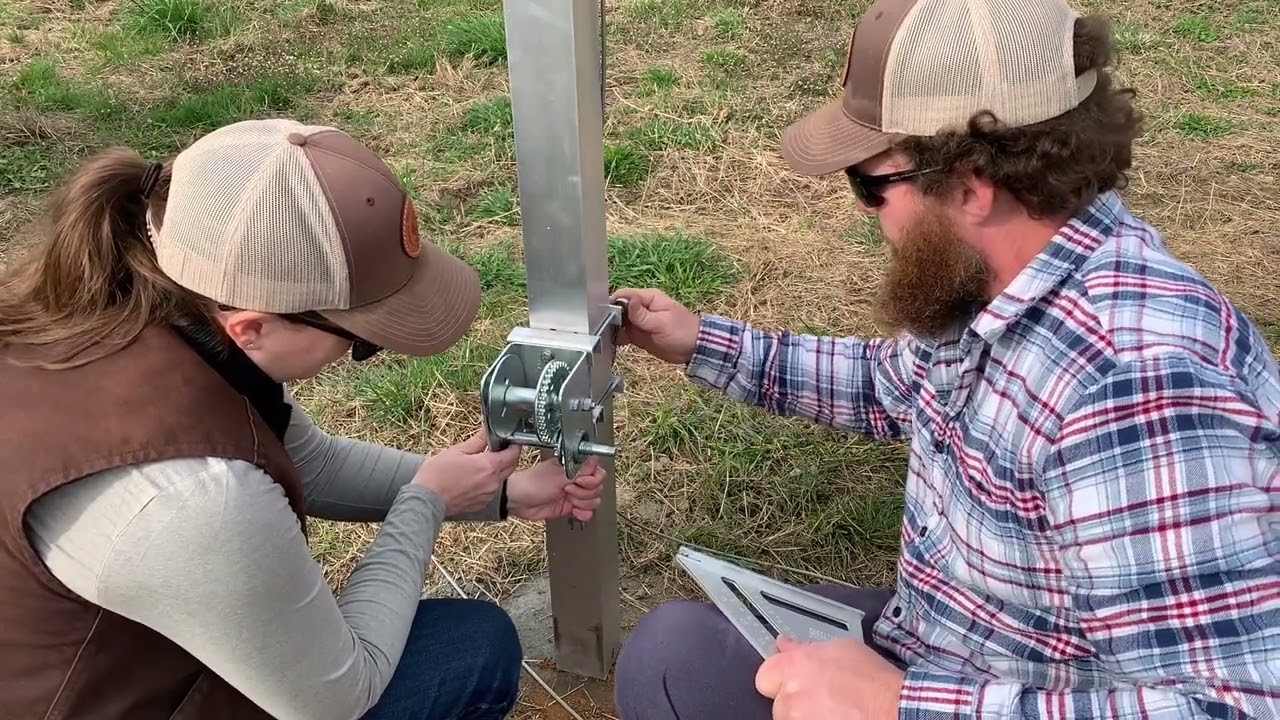 Installing New Purple Martin Gourd Racks
