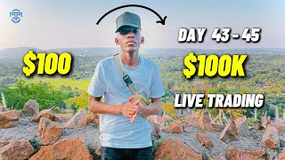 Day 45 Of Turning 100 - 100,000 Trading Forex