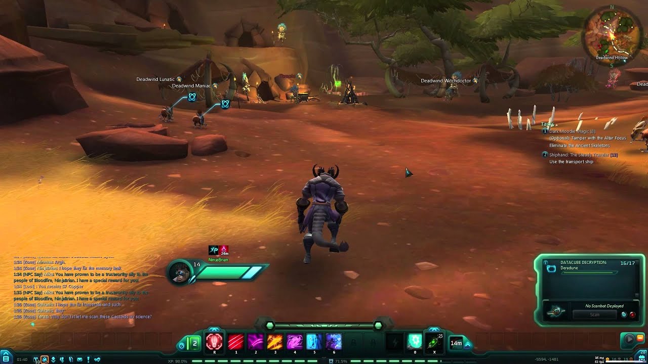 WildStar - Deradune Datacubes - Protocol Breach