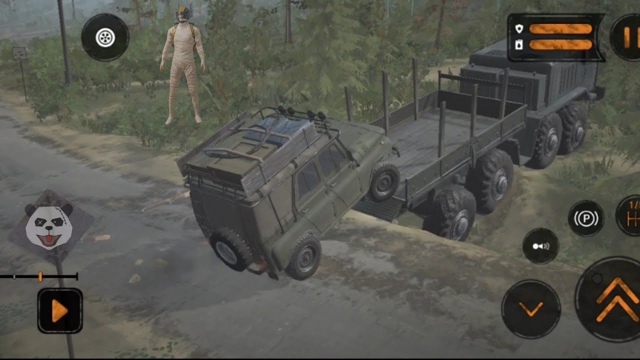 mudrunner mobile gameplay | mudrunner mobile high graphics | mudrunner mod