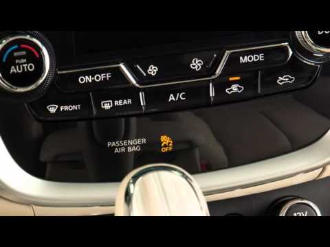 2016 NISSAN Murano - Front Passenger Air Bag Status Light