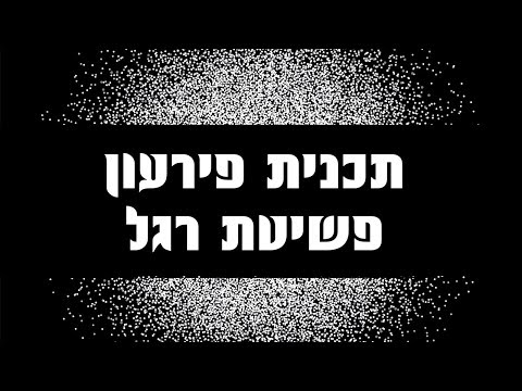 וִידֵאוֹ: תוכנית פתיחת פשיטת רגל מהירה