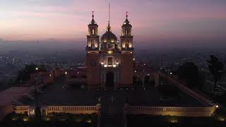 ✅Iglesia de Cholula 4k. Santuario de la Virgen de los Remedios México