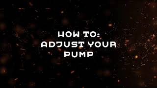 #howto adjust your hydraulic pump on your log splitter