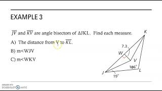 Geometry 5-2 Bisectors of Triangles Video 2