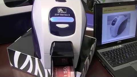 Zebra ZXP Series 3 Card Printer Overview