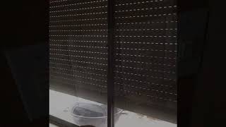 Testing Electric storm  hurricane shutters 9-8-17