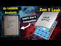 Intel i9-14900K Analysis: This JOKE is Zen 5&#39;s Competition (+ AMD Turin &amp; Sonaro Diagram Leak)