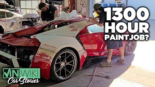 The Fast \& Furious Lykan's 1300 hr paint job left Casey SPEECHLESS!
