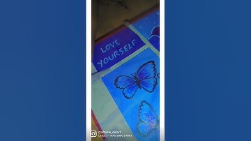 Thumbnail of Blue Moodboard 💙  #blue #blueaesthetic #bluemood #love #miniart #miniaturepainting #bluepainting